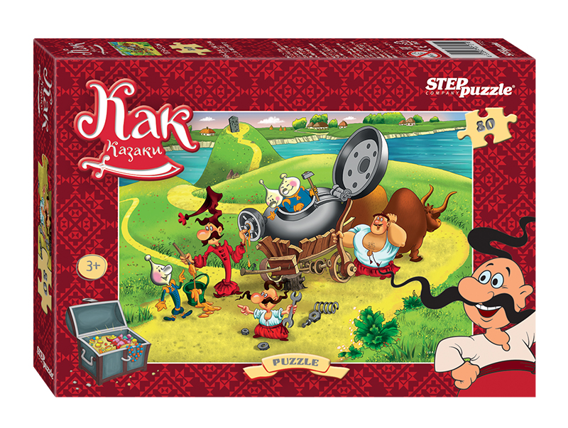 Пазл 80 эл. "Киевнаучфильм"(в блоке 32 шт.)