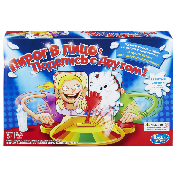 Игра Пирог в лицо (Настольная игра) (2 участника) (C0193)