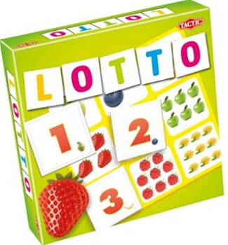 Лото "Цифры и фрукты 2" (настольная игра)