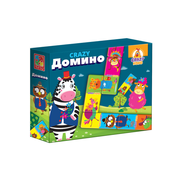 Настольная игра "CRAZY Домино" Настольная игра "CRAZY Домино"