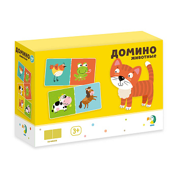Настольная игра Домино "Животные" Настольная игра Домино "Животные"
