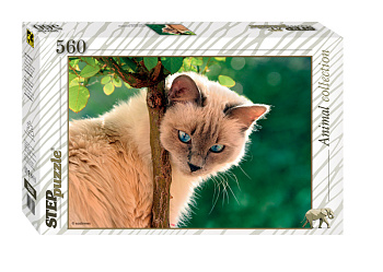 Пазл 560 эл.  "Синеглазая красавица"